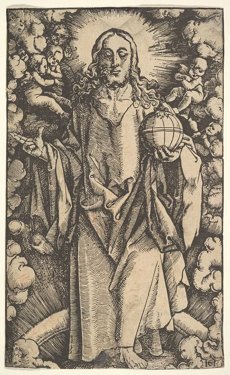 Christ with a Globe — Hans Baldung (called Hans Baldung Grien)