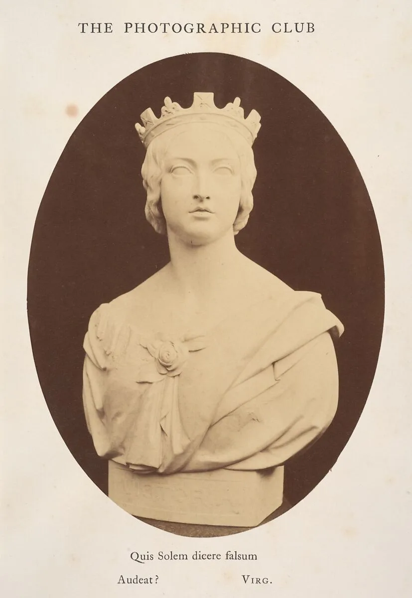 Copy of a Bust of Her Majesty Queen Victoria, by Joseph Durham, Esq. F.S.A. — Hugh Welch Diamond