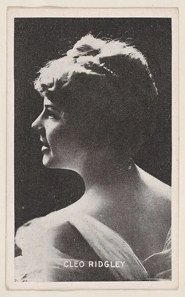 Cleo Ridgley from Kromo Gravure "Leading Moving Picture Stars" (W623) — Kromo Gravure Photo Company, Detroit, Michigan