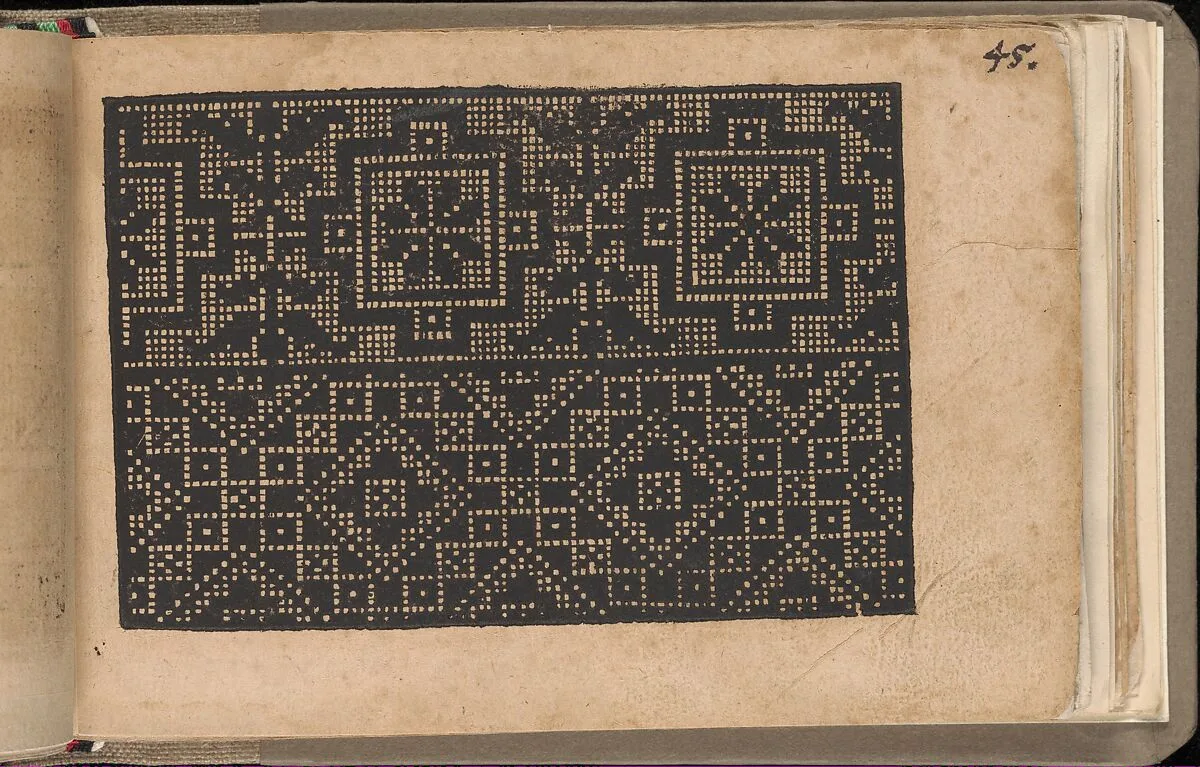 Schön newes Modelbuch (Page 45r) — Sigismundus Latomus