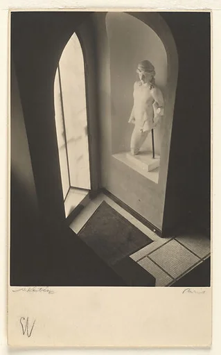[Interior with Sculpture]
