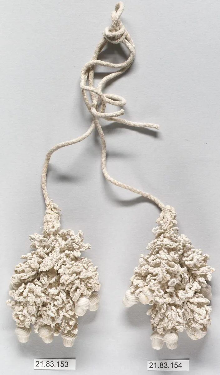 Pair of tassels — Unknown