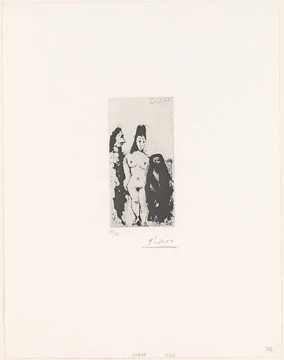 Célestine, Maya and Male Companion, from 347 Suite