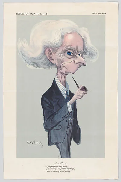 Lord Russell (Heroes of Our Time – 12) — Ronald Searle|Bertrand Russell