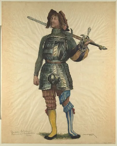 Military Costume: Landsknecht 1520 — Walter von Looz-Corswarem