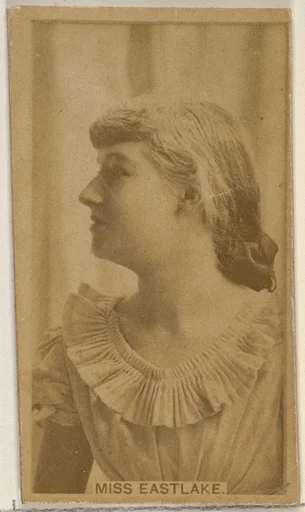 Miss Eastlake, from the Actors and Actresses series (N45, Type 8) for Virginia Brights Cigarettes
