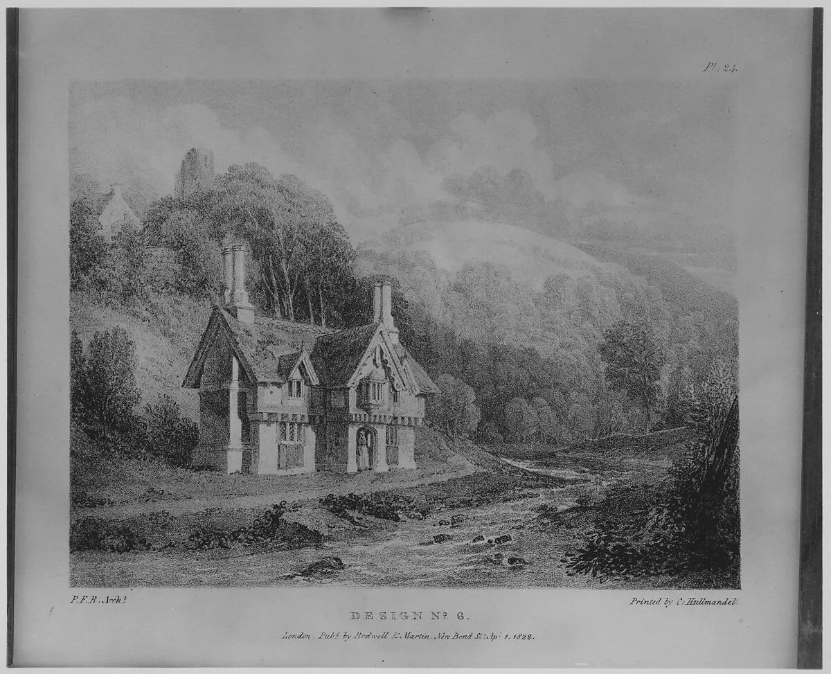 Rural Architecture, or a Series of Designs for Ornamental Cottages — Peter Frederick Robinson|Rodwell & Martin|James Duffield Harding|Charles Joseph Hullmandel|G. Havell