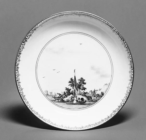 Saucer (part of a service)