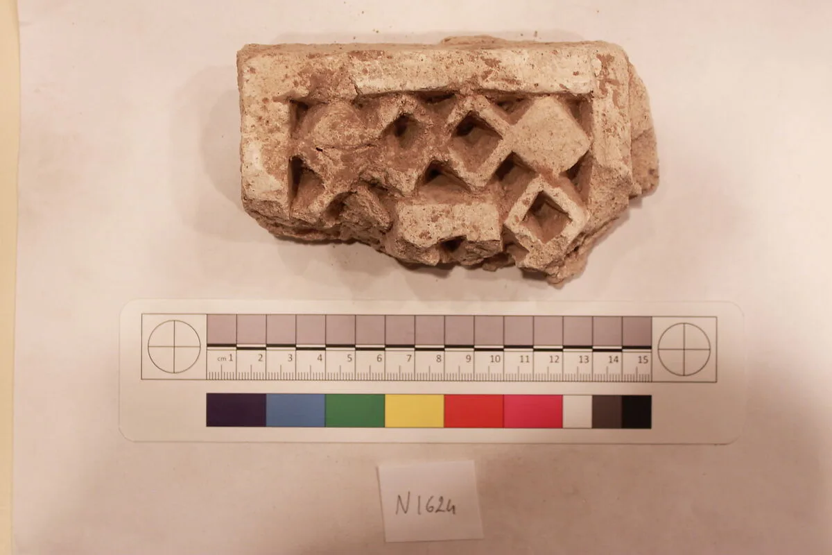 Stucco Fragment — Unknown