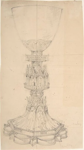 Chalice adorned with Saints, BIshops and Kings