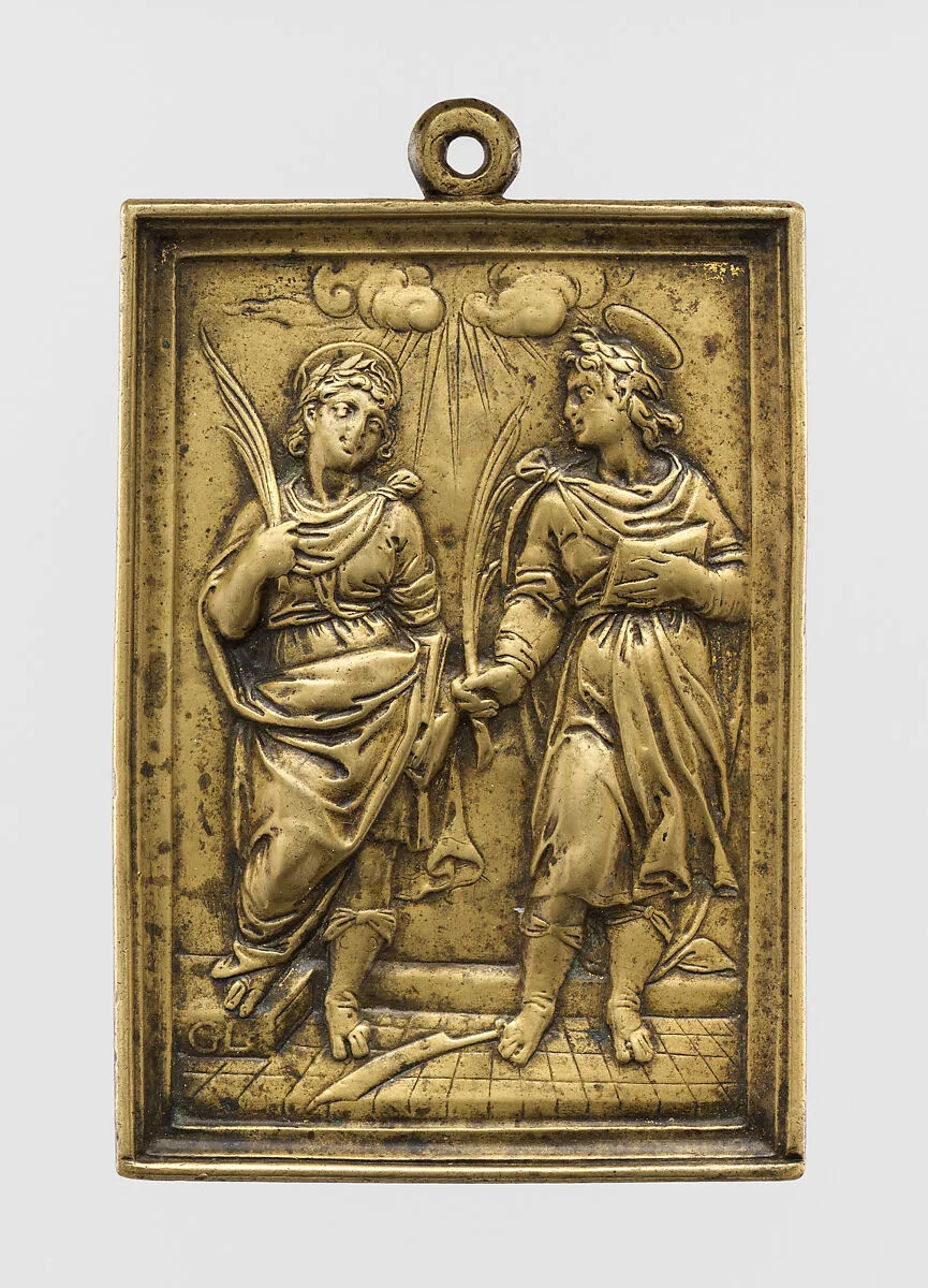 Saints Acisclus and Victoria (?) — Unknown