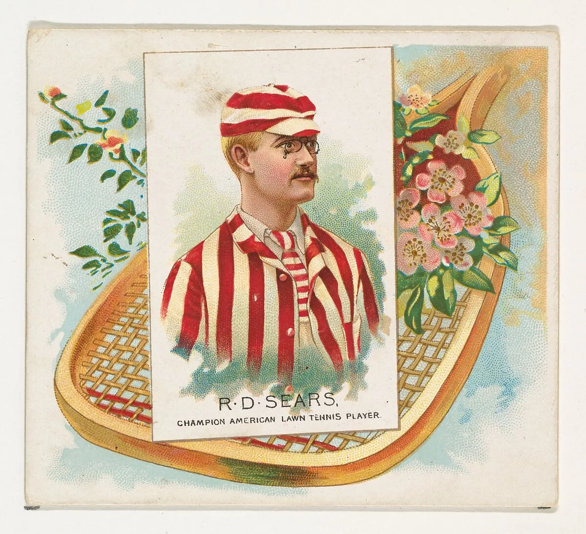 R.D. Sears, Champion American Lawn Tennis Player, from World's Champions, Second Series (N43) for Allen & Ginter Cigarettes — Lindner, Eddy & Claus|Allen & Ginter