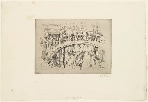 Bridge, Venice — John Marin|Roullier Galleries