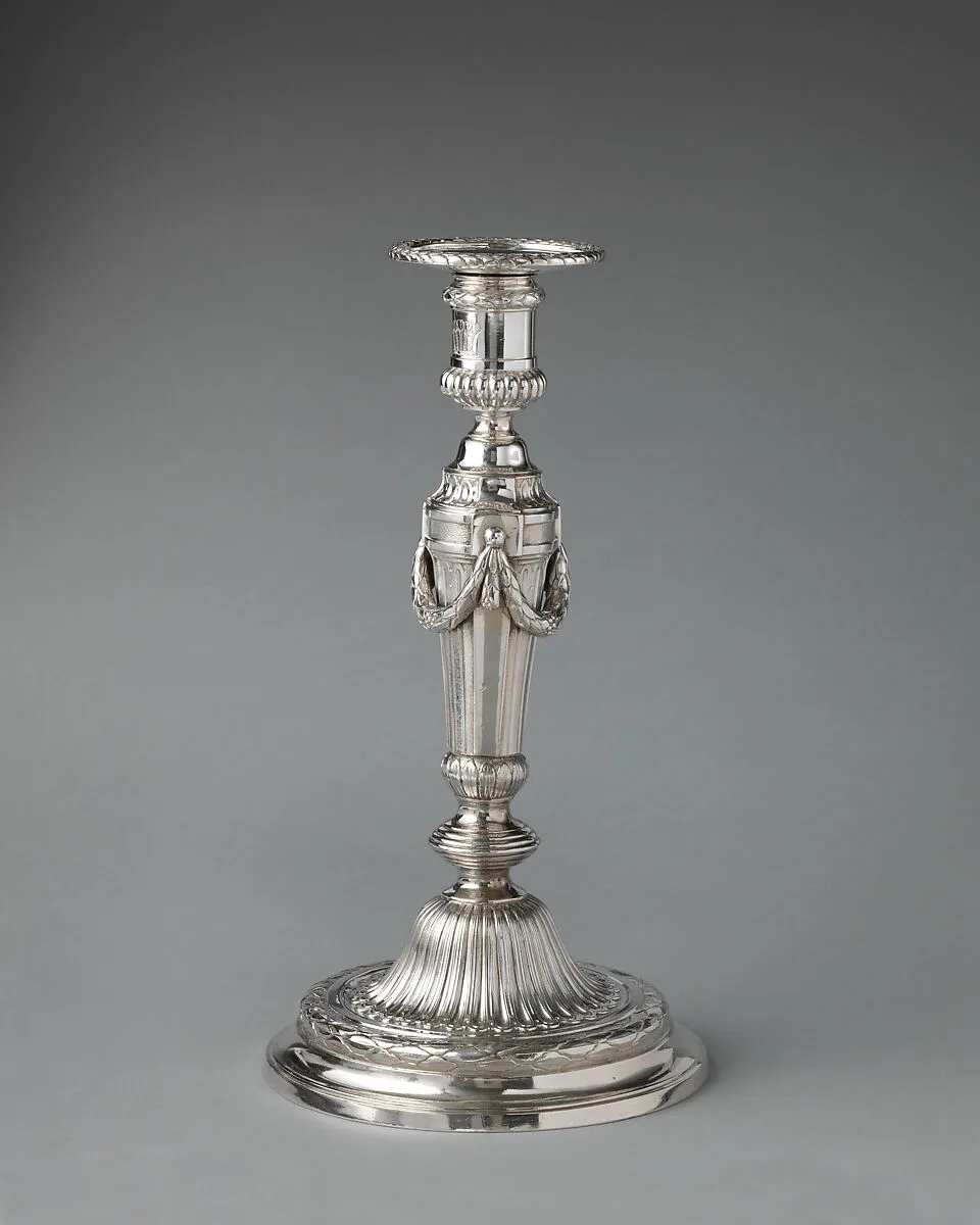 Candlestick (one of a set of eight) — John Romer