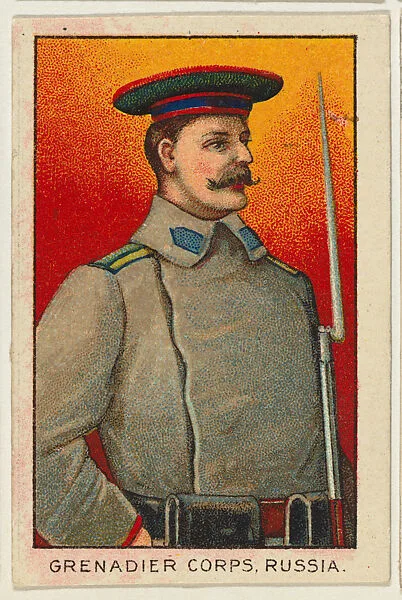 Grenadier Corps, Russia, from the Military series (T79) issued by the American Tobacco Company — American Tobacco Company