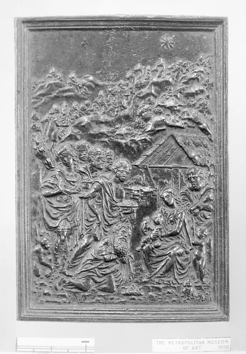 Adoration of the Magi — Moderno (Galeazzo Mondella)