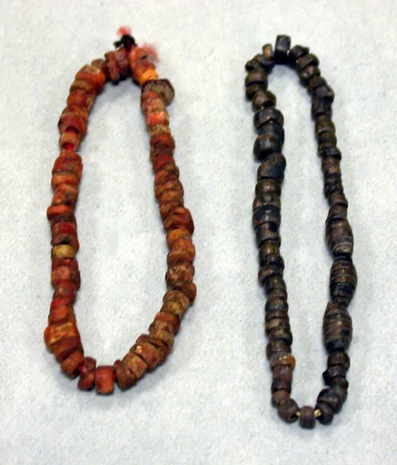 Necklace of Stone and Shell Beads