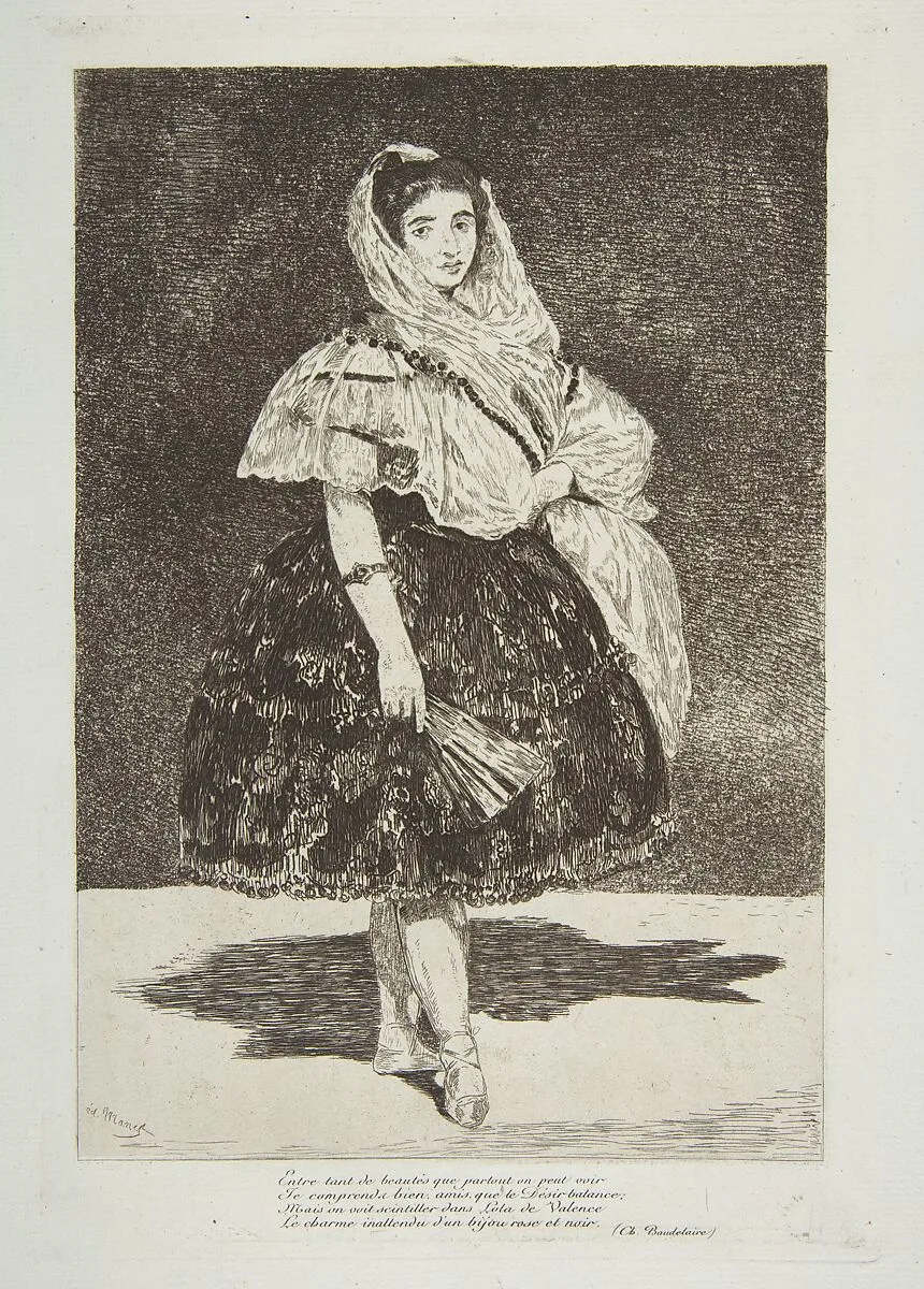 Lola de Valence — Edouard Manet