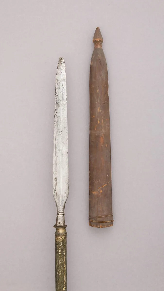 Spear with Sheath — Unknown