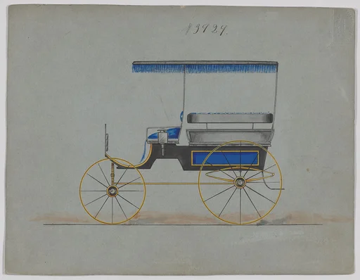 Design for Omnibus or Wagonette, no. 3929