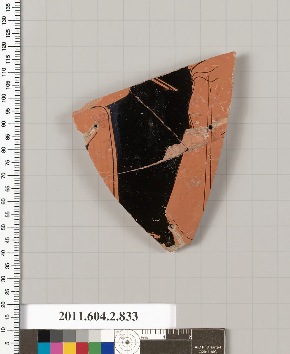 Terracotta fragment of a bell-krater (bowl for mixing wine and water) — Unknown