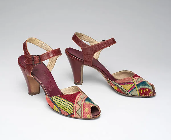 Evening shoes — Alice Morgan Carson