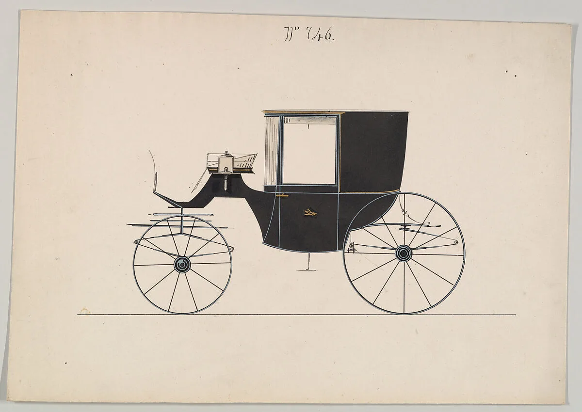 Design for Coupé, no. 746 — Brewster & Co.|Paul Rodissart