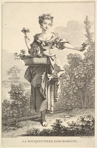 The Flower Girl Fanchonette