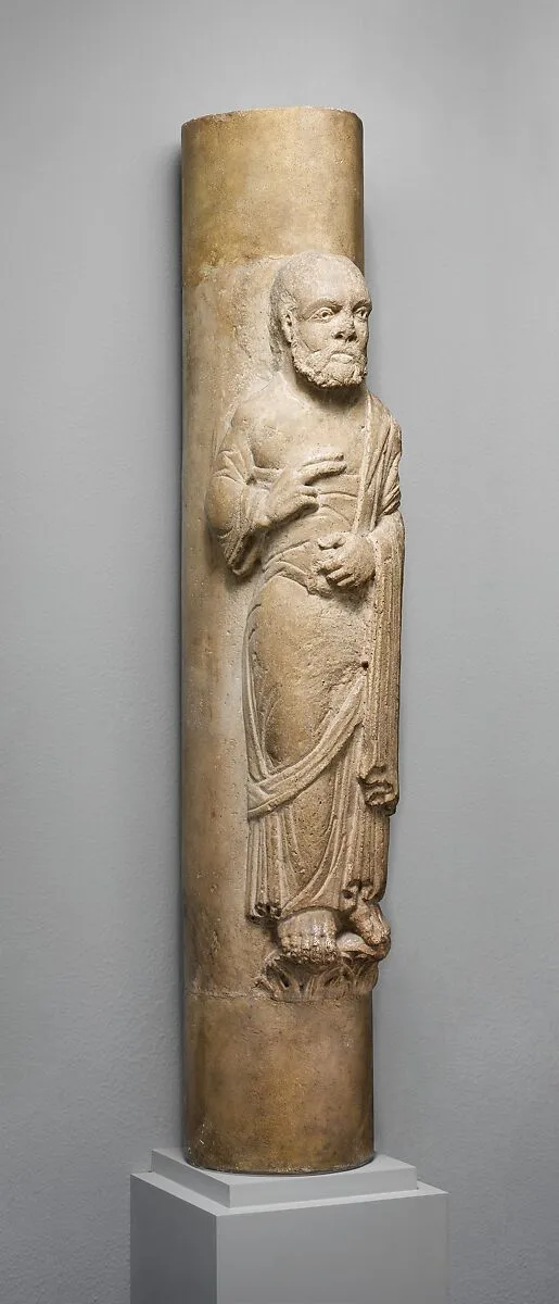 Column Statue of an Apostle — Unknown