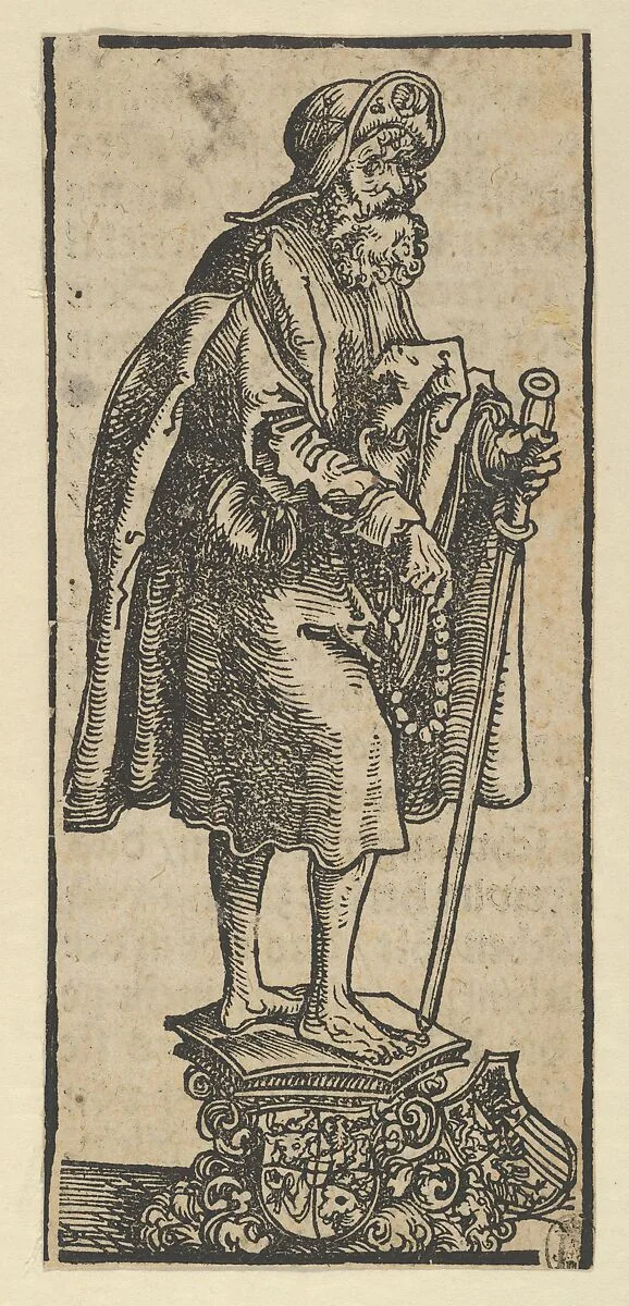 Silver Statuette of St. James the Greater, from the Wittenberg Reliquaries — Lucas Cranach the Elder