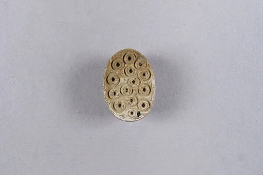 Scarab decorated with circles
