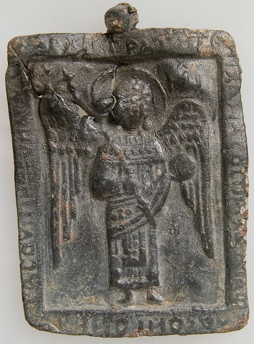 Icon Pendant with the Archangel Michael — Unknown