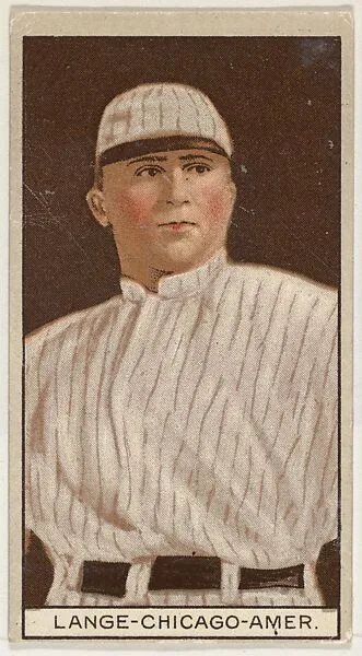 F.H. (Bill) Lange, Chicago, American League, from the Brown Background series (T207) for the American Tobacco Company — American Tobacco Company