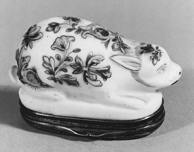 Snuffbox — Saint-Cloud factory