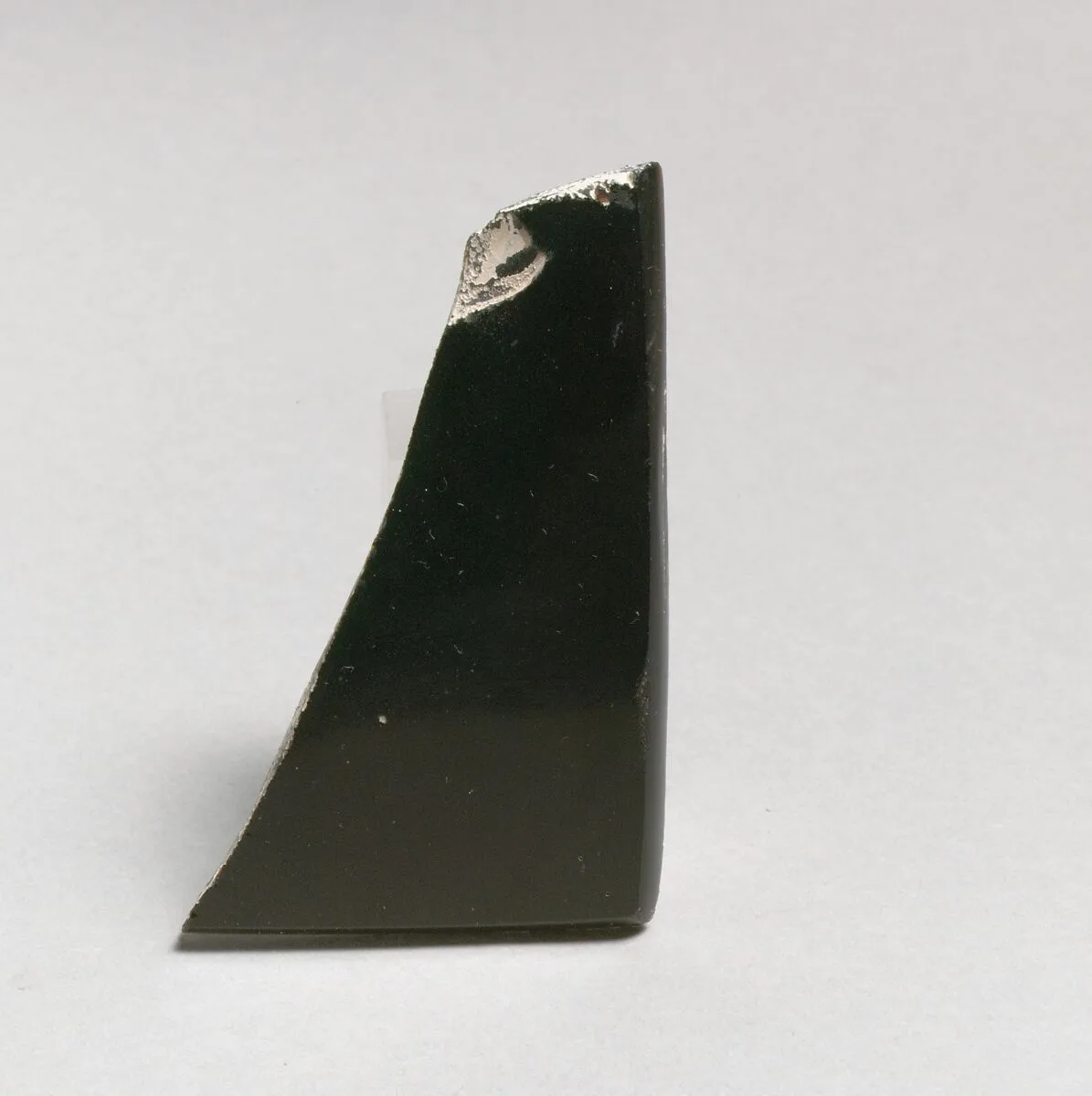 Glass monochrome inlay fragment — Unknown