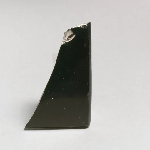 Glass monochrome inlay fragment