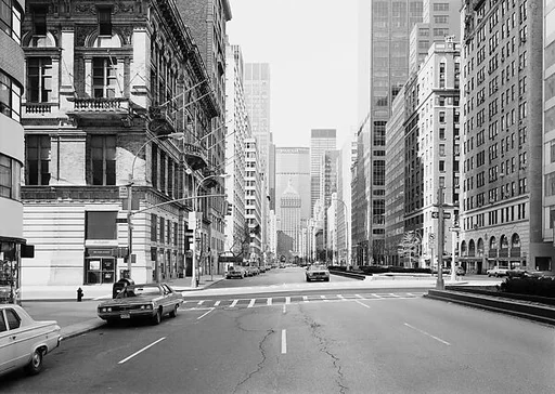 Park Avenue (with car), Midtown, New York