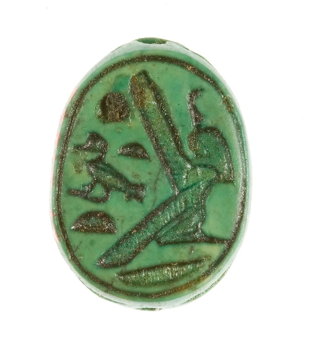 Scarab Inscribed Daughter of Re, with Winged Maat — Unknown