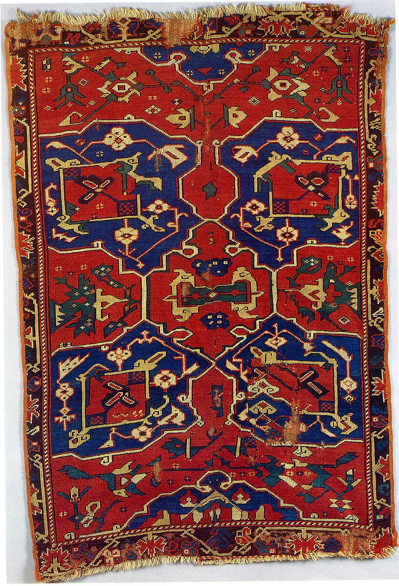 Carpet with Quatrefoil Design — Unknown
