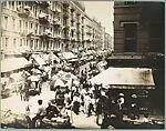 [Copy Photograph of Early 1900s New York City Street Scene]