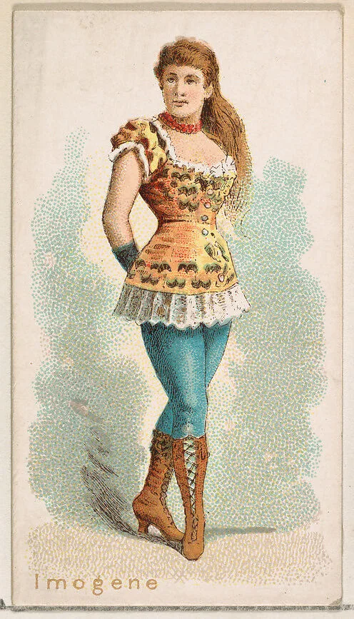 Imogene, from the Ballet Queens series (N182) issued by Wm. S. Kimball & Co. — William S. Kimball & Company