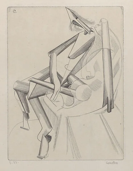 Seated figure no. 3 — Pierre Courtin