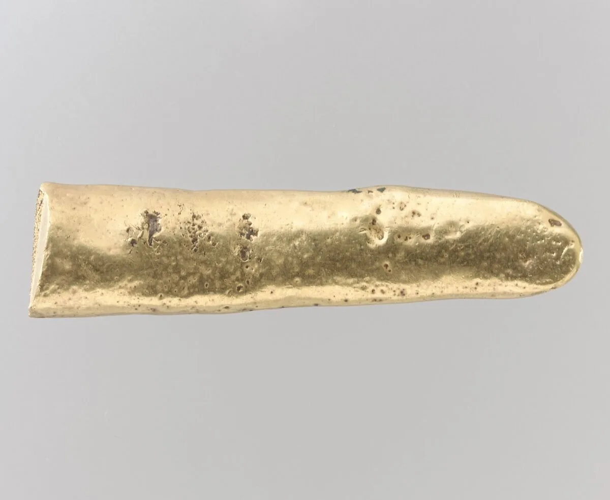 Fragment of a Gold Ingot — Unknown