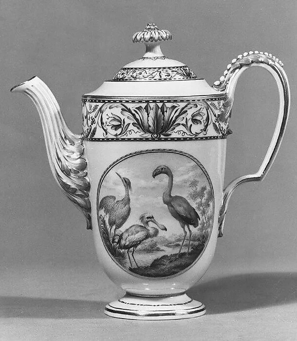 Coffeepot (part of a service) — Meissen Manufactory|Marcolini Period