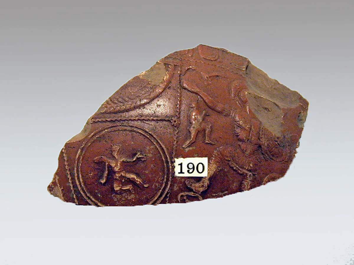 Vase fragment — Unknown
