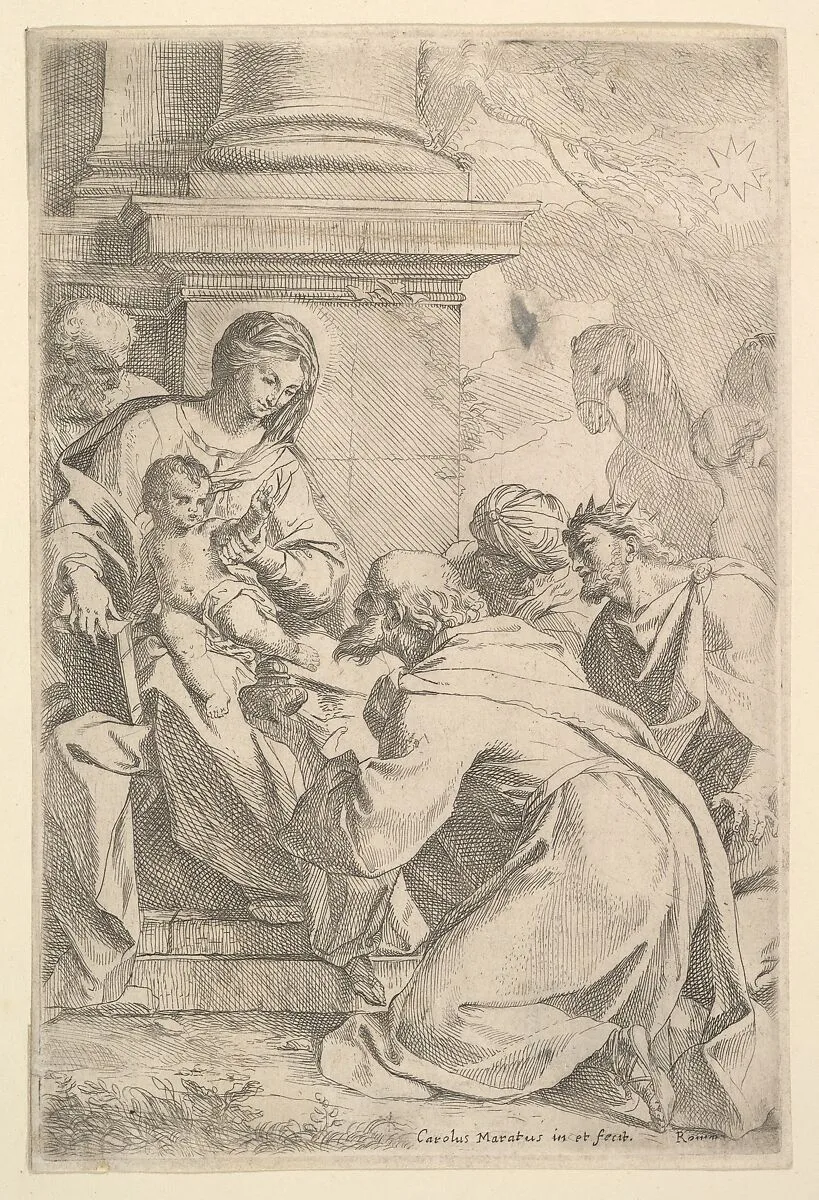The Adoration of the Magi — Carlo Maratti