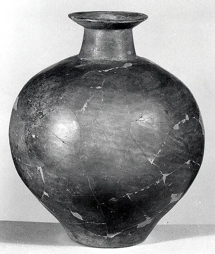 Ovoid jar