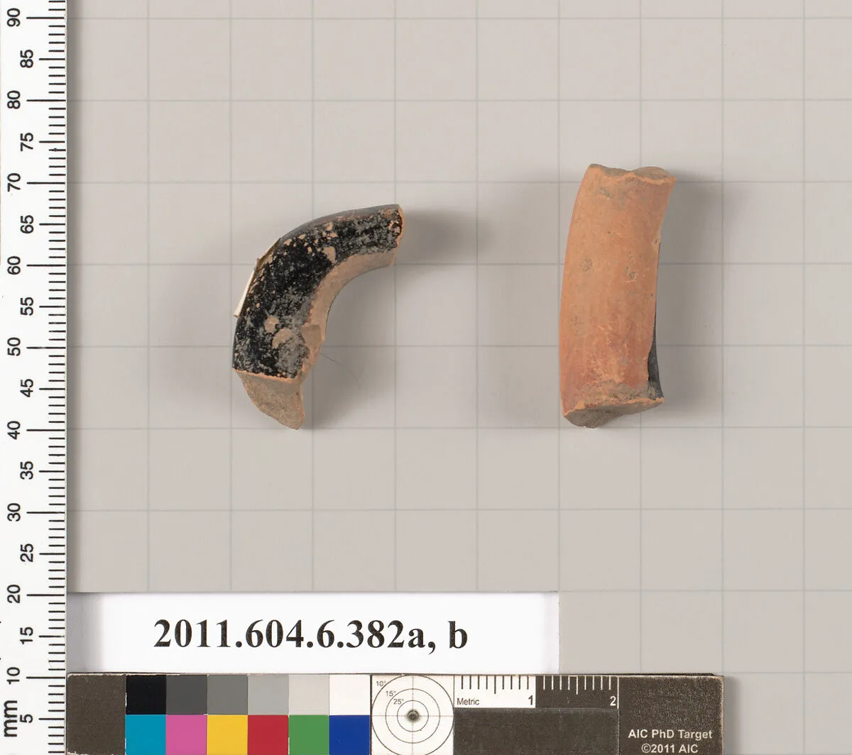 Terracotta fragments of undetermined shapes — Unknown