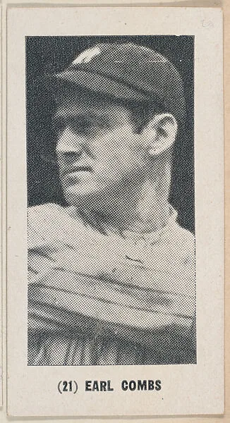 Earl Combs from the Baseball Players photo series (W502) — Unknown