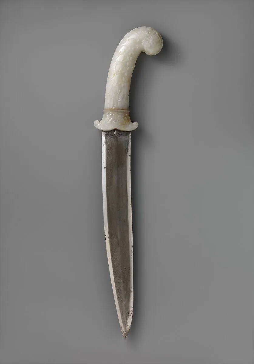Dagger with Hilt of Leafy Plants — Unknown